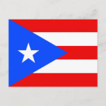 Puerto Rico Flag Postcard