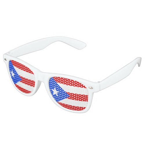 Puerto Rico Flag Retro Sunglasses
