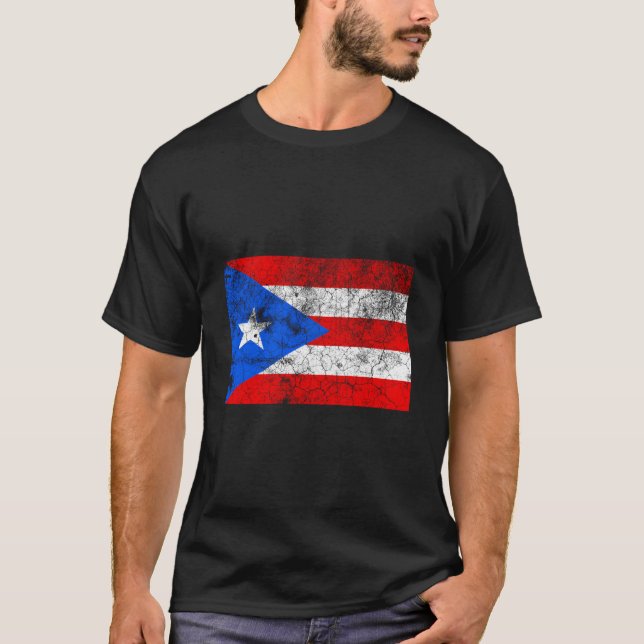 Puerto Rico Flag Rican Novelty Home T-Shirt (Front)