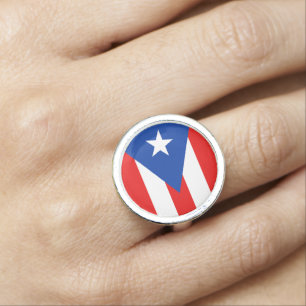 Puerto Rico flag Ring