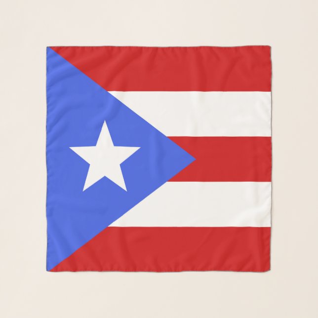 Puerto Rico flag Scarf (Front)