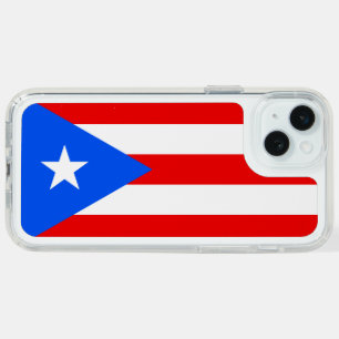 Puerto Rico flag iPhone 15 Plus Case