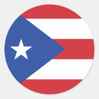 Puerto Rico Flag Sticker