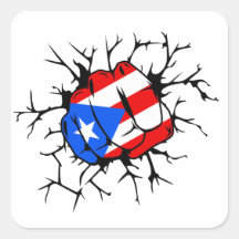 Puerto Rico Flag Sticker