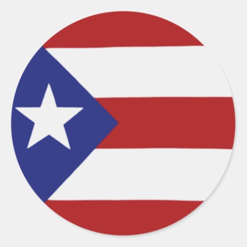 Puerto Rico flag stickers