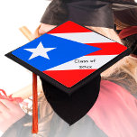 Puerto Rico & Flag - Students / University Graduation Cap Topper<br><div class="desc">Graduation /University Hats: Puerto Rico & Puerto Rican Flag - university, graduation, education hats & toppers</div>