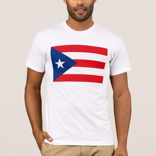 Puerto Rico Flag T-shirt (Front)