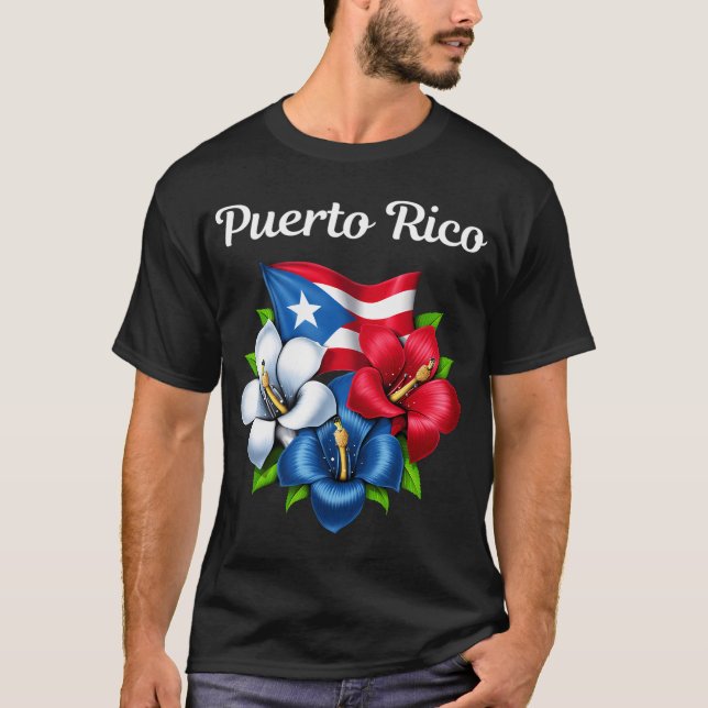 Puerto Rico Flag T-Shirt (Front)