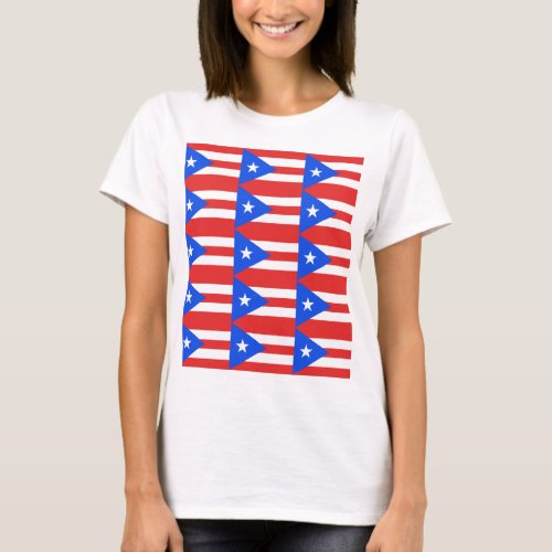 Puerto Rico Flag T_Shirt