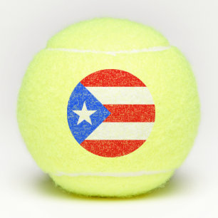 Puerto Rico Flag Tennis Balls