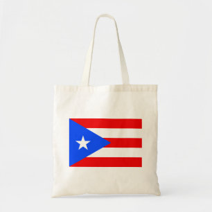 Puerto Rico Flag Tote Bag