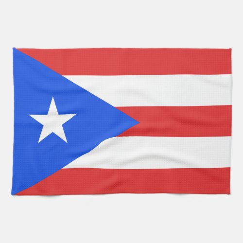 Puerto Rico Flag Towel