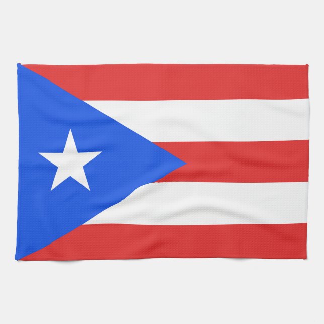 Puerto Rico Flag Towel (Horizontal)