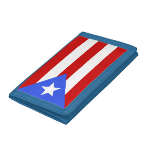 Puerto Rico flag Trifold Wallet