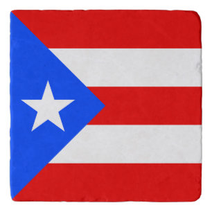 Puerto Rico Flag Trivet