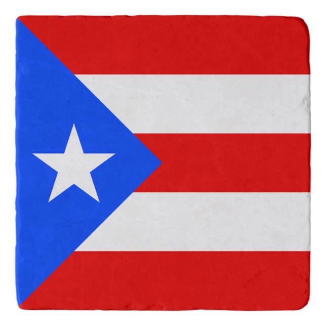 Puerto Rico Flag Trivet (Front)
