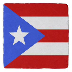 Puerto Rico flag Trivet