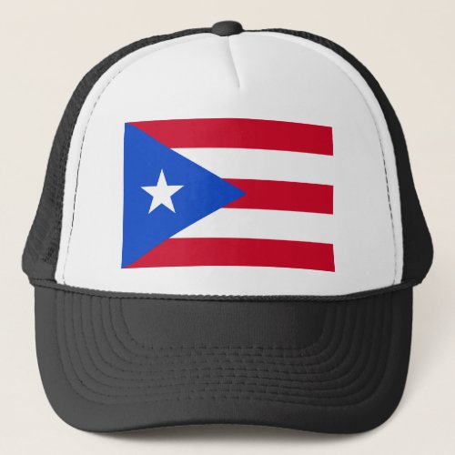 Puerto Rico Flag Trucker Hat