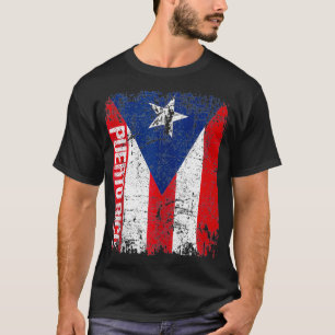 PUERTO RICO Flag Vintage Distressed PUERTO RICO T-Shirt