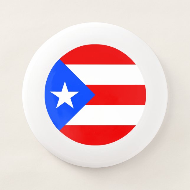 Puerto Rico Flag Wham-O Frisbee (Front)