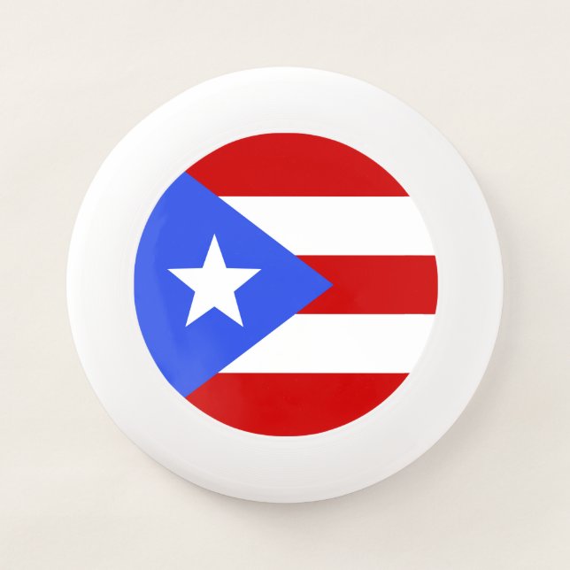 Puerto Rico flag Wham-O Frisbee (Front)