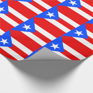 Puerto Rico Flag Wrapping Paper