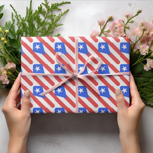 Puerto Rico Flag Wrapping Paper (Puerto Rico Flag Wrapping Paper)
