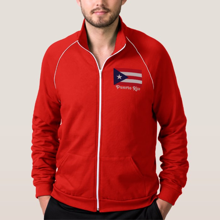 Puerto Rico fleece jacket Zazzle