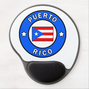 Puerto Rico Gel Mouse Pad