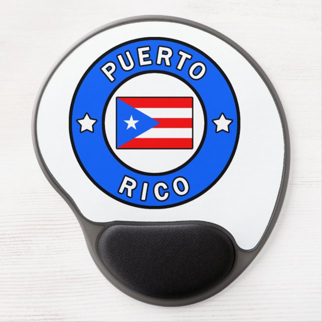 Puerto Rico Gel Mouse Pad (Front)
