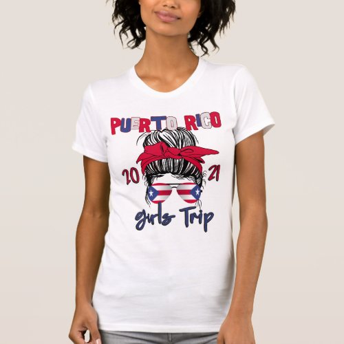 Puerto Rico Girls Trip Bachelorette Birthday  T_Sh T_Shirt