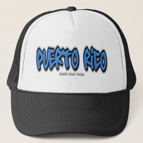 Puerto Rico Graffiti Trucker Hat