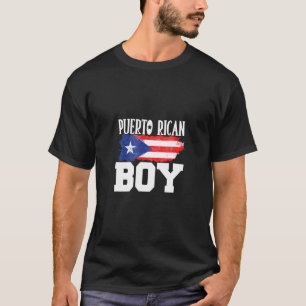 Puerto Rico  Graphic Boys Men Kids Puerto Rican T-Shirt