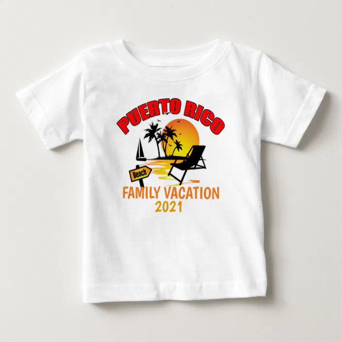 6mo Thru 7t Proud To Be Puerto Rican Baby Toddler Kid T-shirt Tee