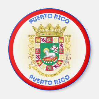 Puerto Rico Heritage Emblem Magnet