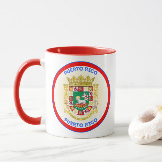 Puerto Rico Heritage Emblem Mug