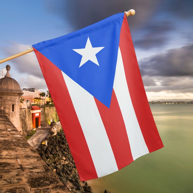 Puerto Rico House Flag (Puerto Rico House Flag Cover)