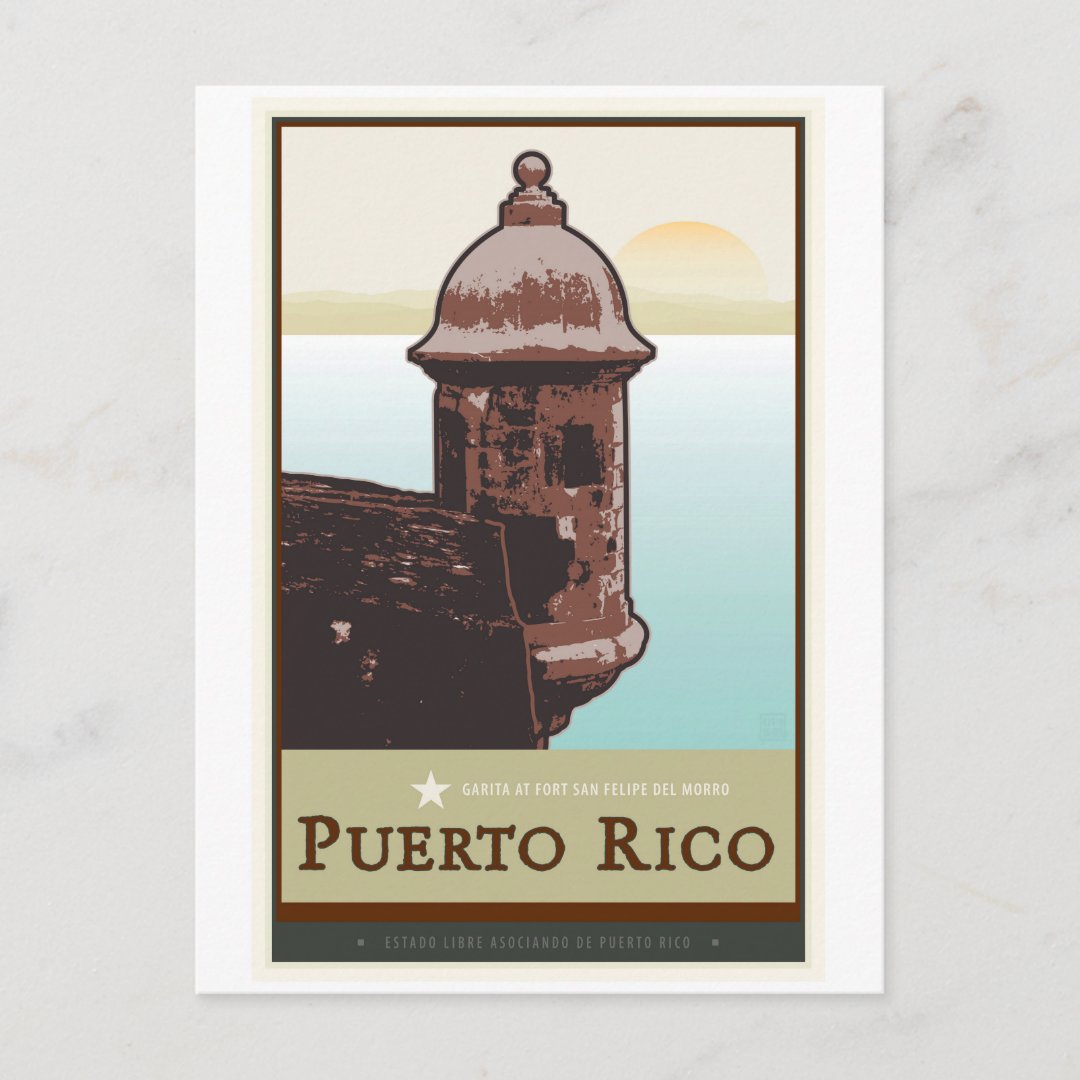 Puerto Rico I Postcard | Zazzle