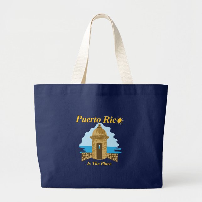 Puerto Rico Is The Place Bag (Front)