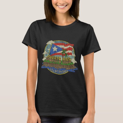 Puerto Rico Isla del Encanto 1898  T_Shirt