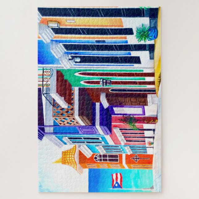 Puerto Rico Jigsaw Puzzle (Vertical)