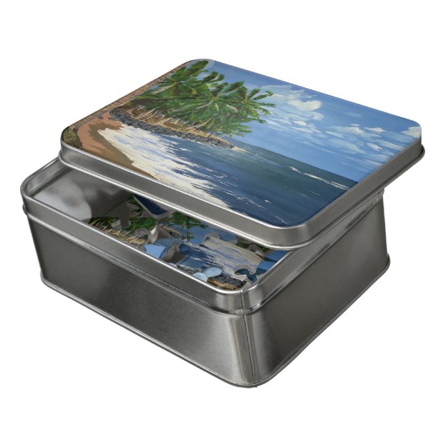Puerto Rico Jigsaw Puzzle (Lid Open)
