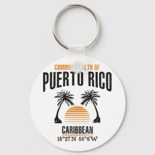 Puerto Rico Keychain