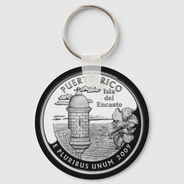 PUERTO RICO KEYCHAIN (Front)
