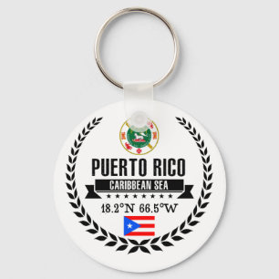Puerto Rico Keychain