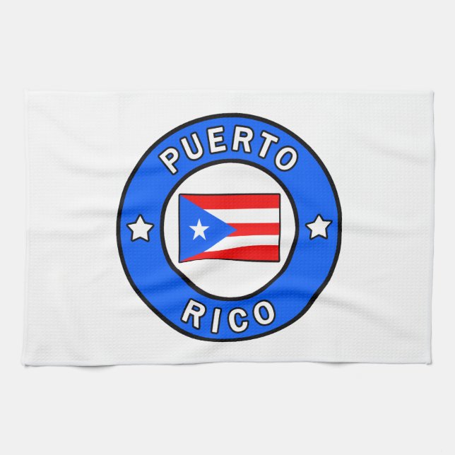 Puerto Rico Kitchen Towel (Horizontal)