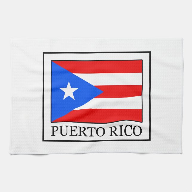 Puerto Rico Kitchen Towel (Horizontal)