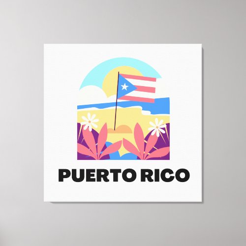 Puerto Rico Landscape Canvas