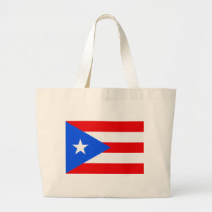 Puerto Rico Large Tote Bag