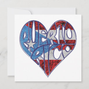 Puerto Rico Love Greeting Card